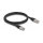 Delock RJ45 Netzwerkkabel Cat.6A S/FTP PE Outdoor 1 m schwarz