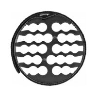 Delock Kabel-Organizer mit Klettkabelbinder schwarz