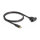 Delock SuperSpeed USB 10 Gbps (USB 3.2 Gen 2) Kabel USB Type-C™ Stecker zu USB Typ-A Buchse 1 m zum Einbau schwarz
