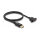 Delock DisplayPort 1.4 Kabel 8K 30 Hz Stecker zu Buchse 1 m zum Einbau schwarz