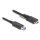 Delock Aktives Optisches Kabel USB 10 Gbps Typ-A Stecker zu USB Type-C™ Stecker mit Schrauben seitlich 5 m