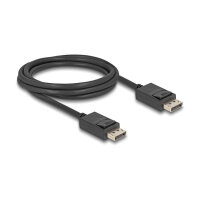 Delock DisplayPort Kabel 16K 30 Hz / 8K 60 Hz 40 Gbps 2 m