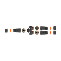 Delock Kabelverbinder Y-Adapter RJ45 Buchse zu 2 x RJ45 Buchse Cat.6 IP68 staub- und wasserdicht Outdoor