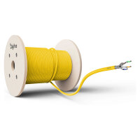 DIGITUS Instal-kab Cat7a S/FTP tw.Pair 1000m gelb AWG22/1 (Speditionsversand)