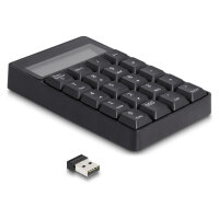 Delock 2 in 1 USB Typ-A Nummernblock mit Taschenrechner...