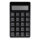 Delock 2 in 1 USB Typ-A Nummernblock mit Taschenrechner Funktion 2,4 GHz kabellos schwarz