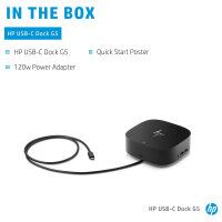 D HP USB-C Dock G5 Schwarz 100W