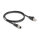 Delock M12 Kabel D-kodiert 4 Pin Stecker zu RJ45 Stecker PVC 1 m