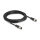 Delock M12 Kabel D-kodiert 4 Pin Stecker zu Buchse PVC 5 m
