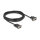 Delock Seriell Kabel RS-232 D-Sub9 Buchse zu D-Sub9 Buchse Stromanschluss an Pin 9 5 m