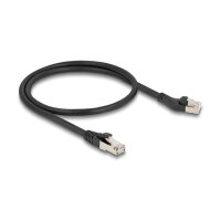 Delock RJ45 Netzwerkkabel Cat.8.1 S/FTP Stecker 45°...