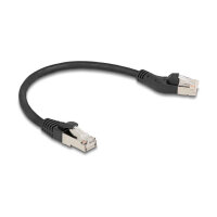 Delock RJ45 Netzwerkkabel Cat.6A S/FTP Stecker 45°...