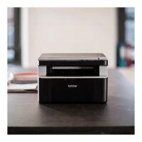 L Brother DCP-1612WVB - A4 - Schwarz - Silber