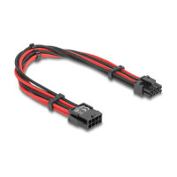 Delock Verlängerungskabel 8 Pin Stecker zu 6 + 2 Pin...
