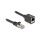 Delock Netzwerk Verlängerungskabel RJ45 Stecker zu RJ45 Buchse Cat.6A S/FTP 2 m schwarz