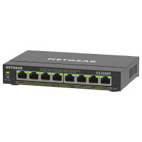 8P NETGEAR GS308EP PoE+ M