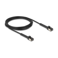 Delock RJ45 Slim Netzwerkkabel Cat.8.1 U/FTP winkelbar...