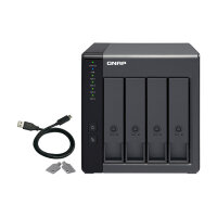 4-Bay QNAP TR-004 - 2.5/3.5 Zoll - Serial ATA II -...