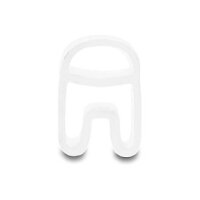 Delock Kabelmarkierer für Kabeldurchmesser 2 - 4 mm 50 Stück transparent