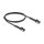 Delock RJ45 Slim Netzwerkkabel Cat.8.1 U/FTP winkelbar bis 40 Gbps schwarz 1 m