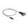 Delock Adapter USB Type-C™ zu 1 x Seriell RS-422/485 Stecker mit 6 Pin Terminalblock 5 V 0,5 m