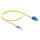 Delock LWL Kabel CS Stecker zu LC Duplex UPC Singlemode G657A2 / OS2 Uniboot 0,5 m