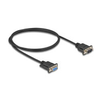 Delock RS-232 Kabel Seriell D-Sub9 Stecker zu Buchse mit...