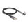 Delock Daten- und Ladekabel USB Typ-A zu Lightning™ für iPhone™, iPad™, iPod™ gewinkelt mit Ständerfunktion schwarz 1,5 m MFi