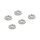 Delock DC Splitter Kabel 1 x Buchse gerade zu 5 x Buchse 5,5 x 2,1 mm 90° gewinkelt zum Einbau schwarz