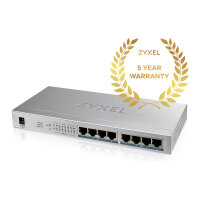 8P Zyxel GS-1008HP POE