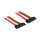 Delock Verlängerungskabel SATA 6 Gb/s 22 Pin Stecker > SATA 22 Pin Buchse (5 V + 12 V) 100 cm
