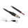 Delock Stromversorgungskabel DC 5,5 x 2,5 x 9,5 mm verschraubbar zu offenen Kabelenden 95 cm
