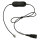 Jabra Smart Cord QD to RJ9 straight 0.8 meters with 8-position switch configurator for STD Variants Headset