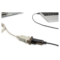 DIGITUS Adapter USB2.0/C -> seriell D-Sub9 St/St + 1.0m Kab