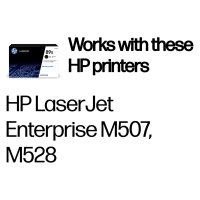 HP Toner 89X CF289X Schwarz