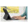 Logitech Slim Folio Bluetooth Tastatur und Schutzhülle iPad 7./8. Generation grey QWERTZ DE