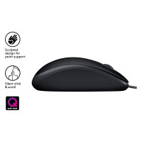 Logitech B110 Silent - Maus - USB