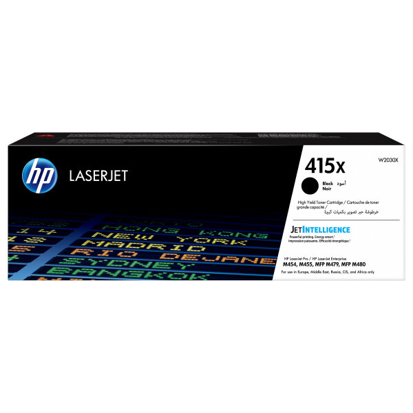 HP Toner 415X W2030X Schwarz bis zu 7.500 Seiten