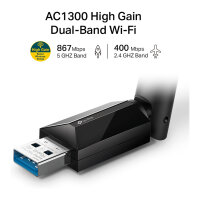 TP-LINK ARCHER T3U PLUS - AC1300 High Gain Dual Band...