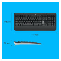 Logitech MK540 Advanced - Tastatur-und-Maus-Set US