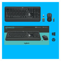 Logitech MK540 Advanced - Tastatur-und-Maus-Set US