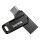 STICK 32GB USB 3.1 Sandisk Ultra Dual Drive Go Type-C black