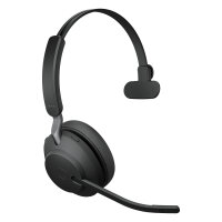 Jabra Evolve2 65 Mono UC + Ladestation + Link 380a, schwarz