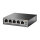 TL-SF1005P 5-Port 10/100Mbps Desktop Switch 5 10/100 Mbit/s RJ45 4 PoE+