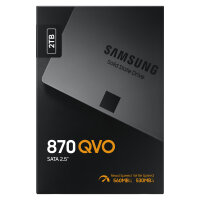 2.5" 2TB Samsung 870 QVO retail