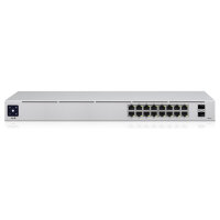 16+2P Ubiquiti UniFi USW-16-PoE 42W PoE+ M RM