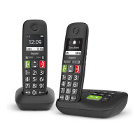 Gigaset E290A Duo - Schnurlostelefon - Anrufbeantworter...