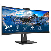 Philips 86.4cm (34.0") 346P1CRH 21:09 HDMI+DP+USB-C VA