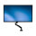 StarTech.com ARMSLIM Monitorhalterung (mit Tischhalterung. Monitorarm mit Kabelmanagement. für bis zu 34 Zoll Bildschirme) - Tischhalterung für)