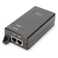 DIGITUS PoE+ Injector, 802.3at, 30 Watt